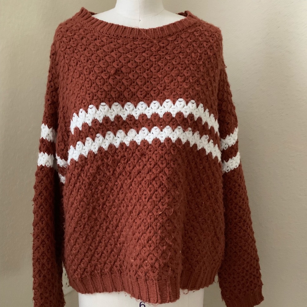 Forever 21 Chevron Sweater